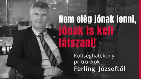 Nem elég jónak lenni, jónak is kell látszani!
